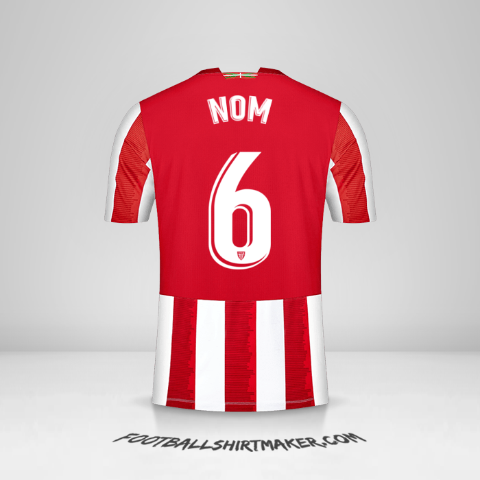 Maillot Athletic Club 2020/21 -  nom - 6