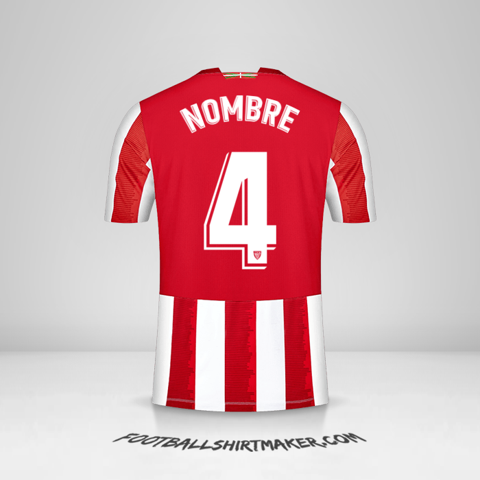 Jersey Athletic Club 2020/21 -  nombre - 4