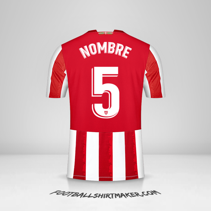 Jersey Athletic Club 2020/21 -  nombre - 5
