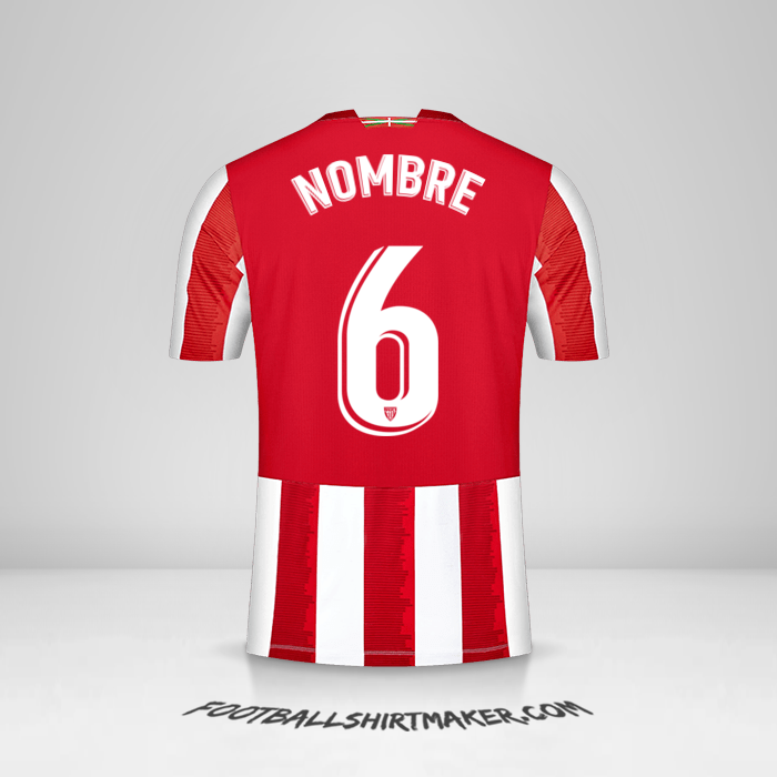 Jersey Athletic Club 2020/21 -  nombre - 6