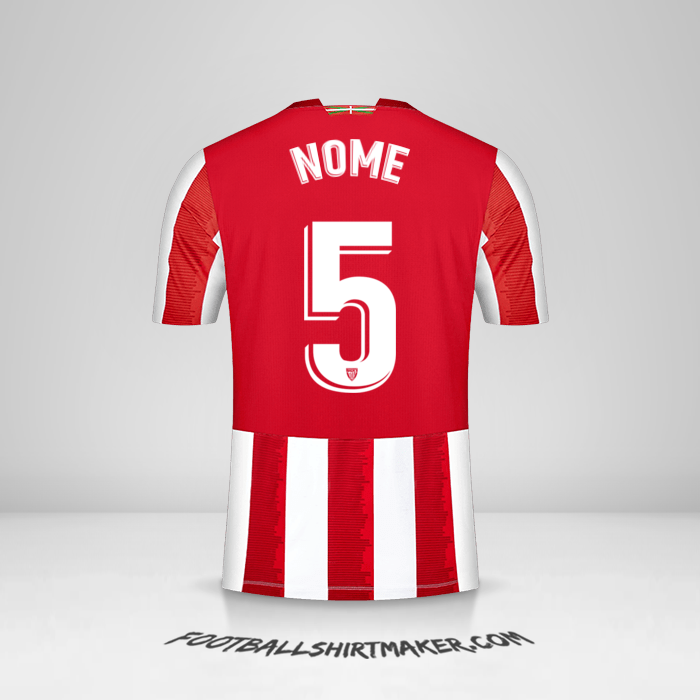 Camisola Athletic Club 2020/21 -  nome - 5