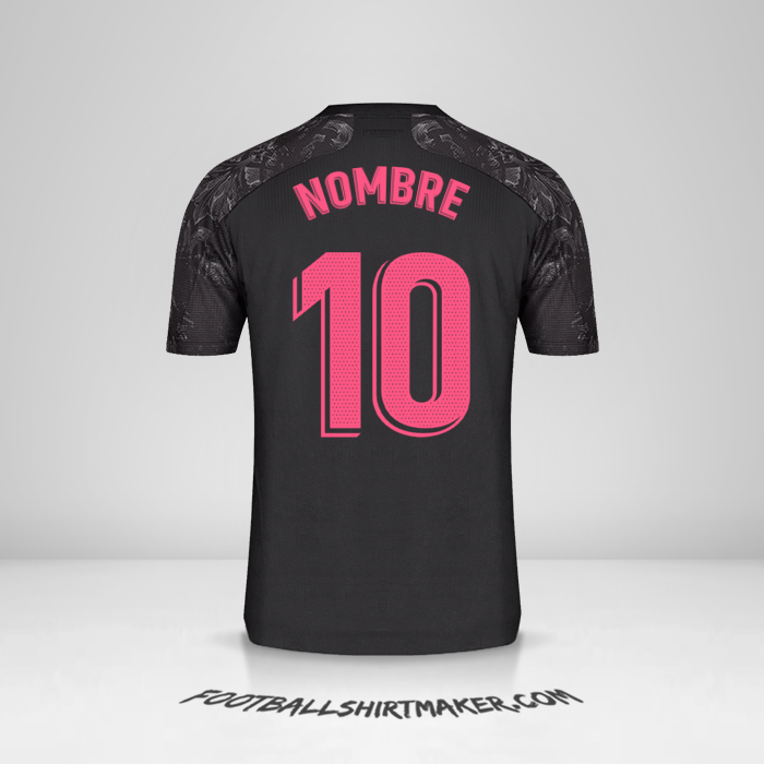 Jersey Real Madrid CF 2020/21 Tercera -  nombre - 10