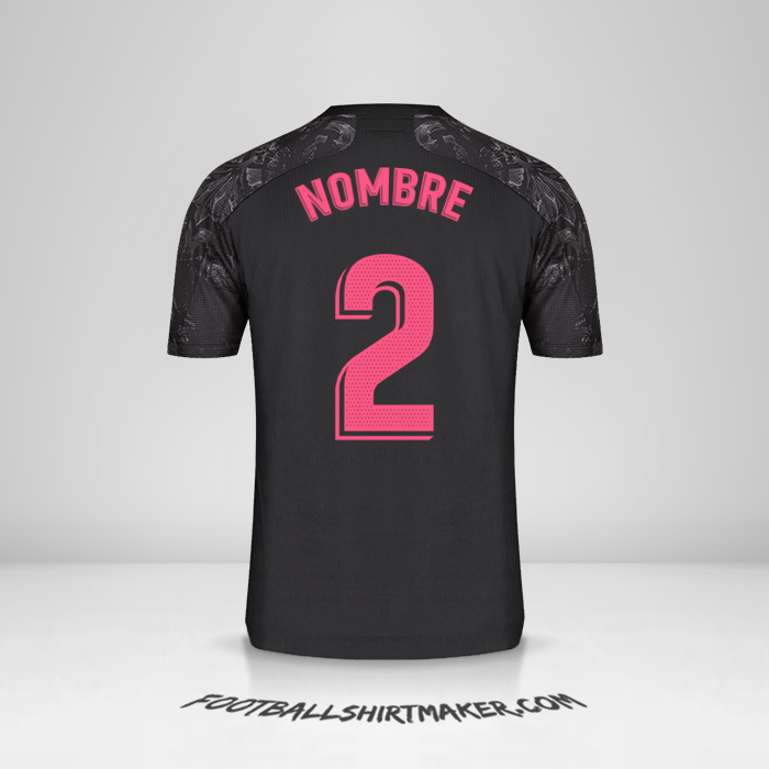 Jersey Real Madrid CF 2020/21 Tercera -  nombre - 2