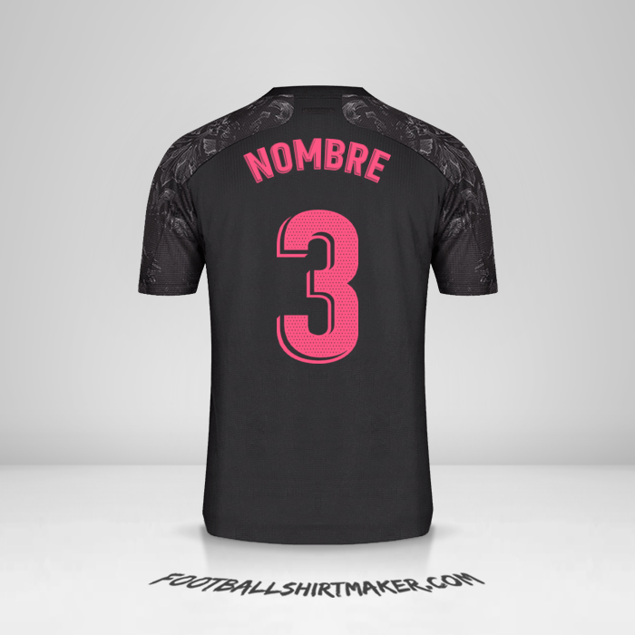 Camiseta Real Madrid CF 2020/21 Tercera -  nombre - 3