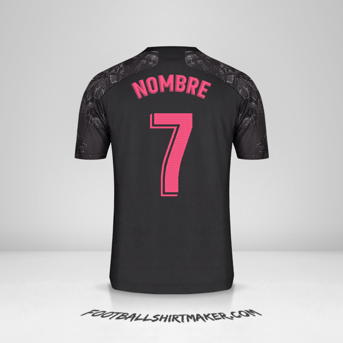 Camiseta Real Madrid CF 2020/21 Tercera -  nombre - 7