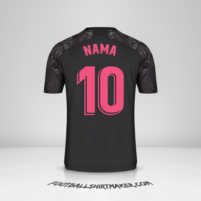 Jersey Real Madrid CF 2020/21 Ketiga -  nama - 10