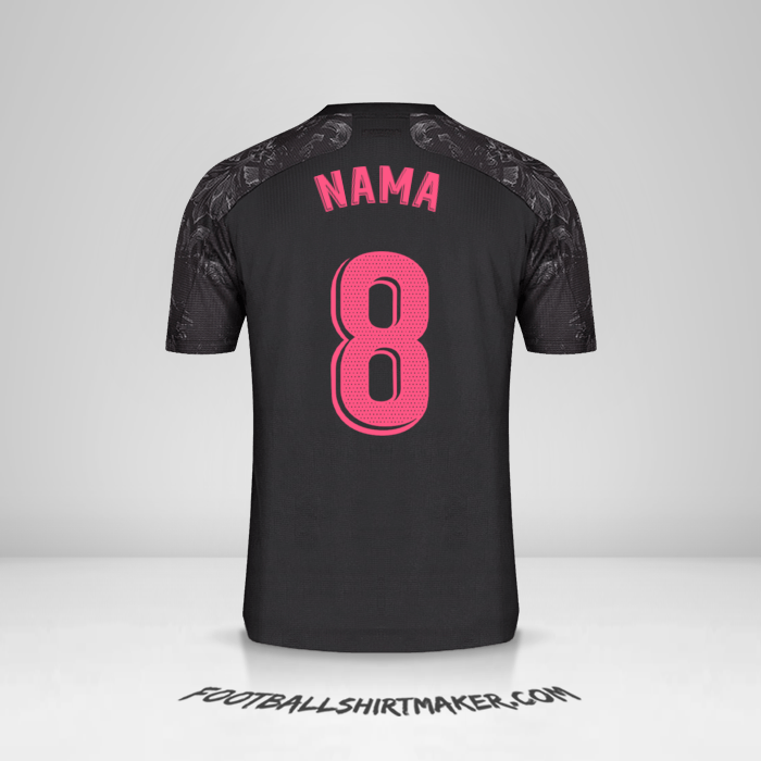 Jersey Real Madrid CF 2020/21 Ketiga -  nama - 8