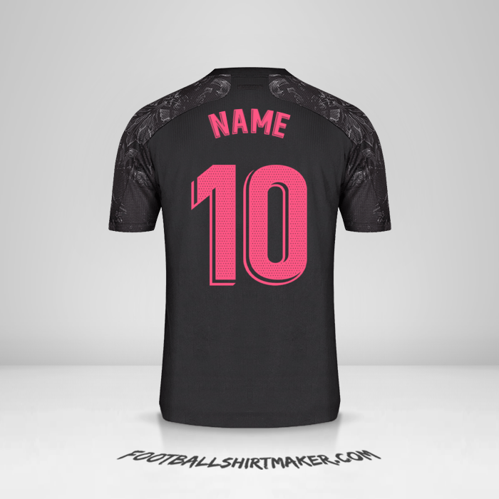 Shirt Real Madrid CF 2020/21 Third -  name - 10