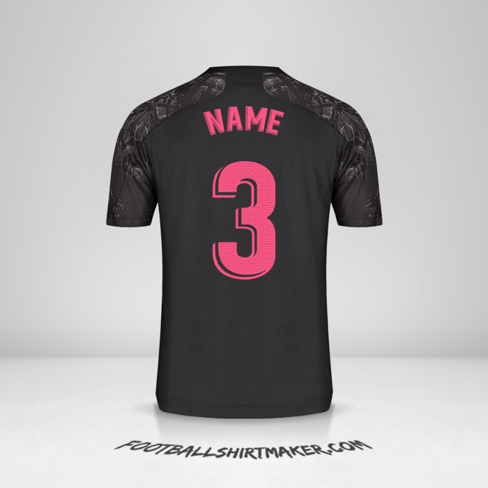 Shirt Real Madrid CF 2020/21 Third -  name - 3