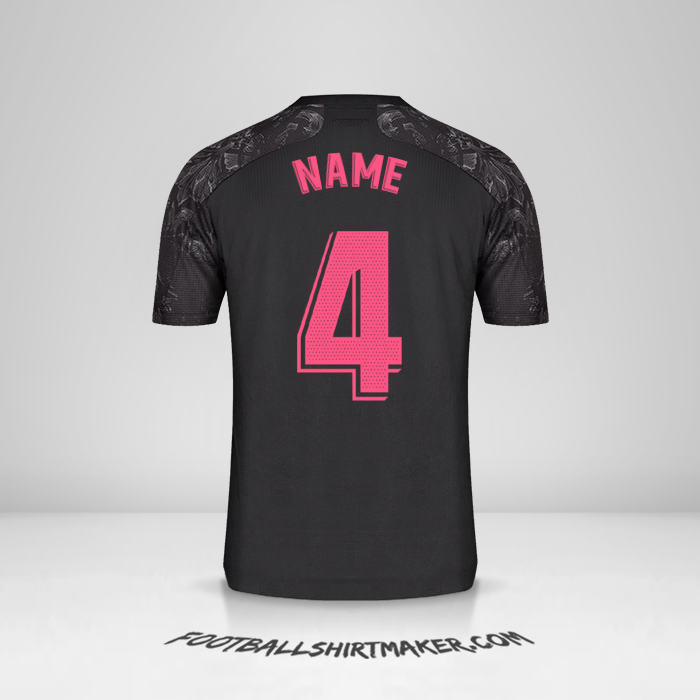 Shirt Real Madrid CF 2020/21 Third -  name - 4