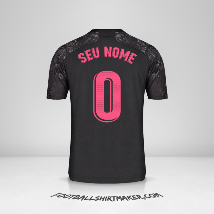 Camisa Real Madrid CF 2020/21 III -  seu nome - 0
