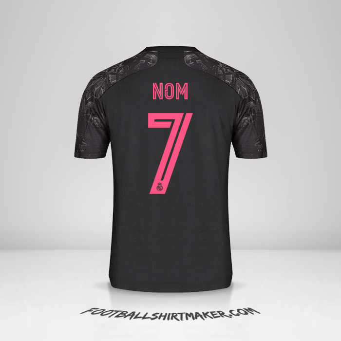 Maillot Real Madrid CF Cup 2020/21 Troisième -  nom - 7