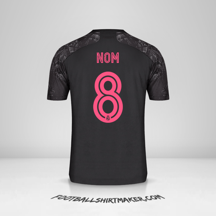 Maillot Real Madrid CF Cup 2020/21 Troisième -  nom - 8