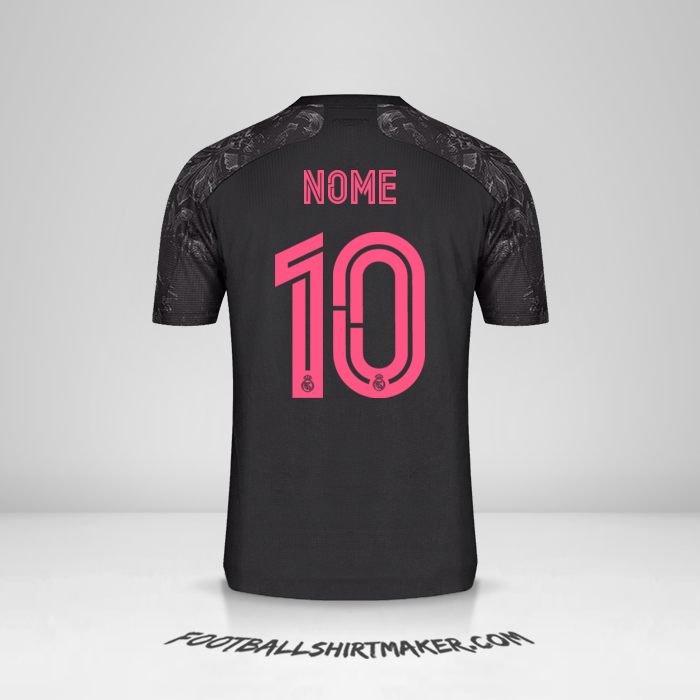 Maglia Real Madrid CF Cup 2020/21 Terza -  nome - 10