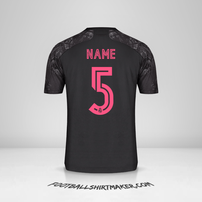 Shirt Real Madrid CF Cup 2020/21 Third -  name - 5