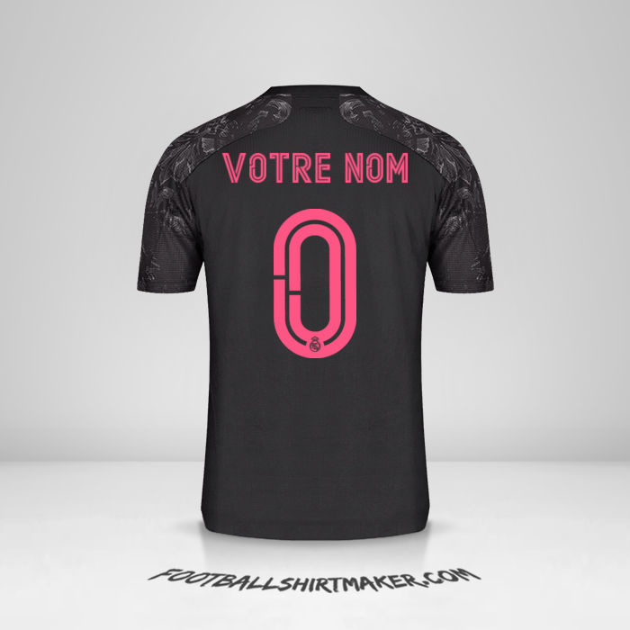 Maillot Real Madrid CF Cup 2020/21 III -  votre nom - 0