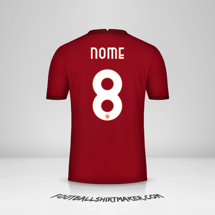 Camisola AS Roma Cup 2020/21 -  nome - 8