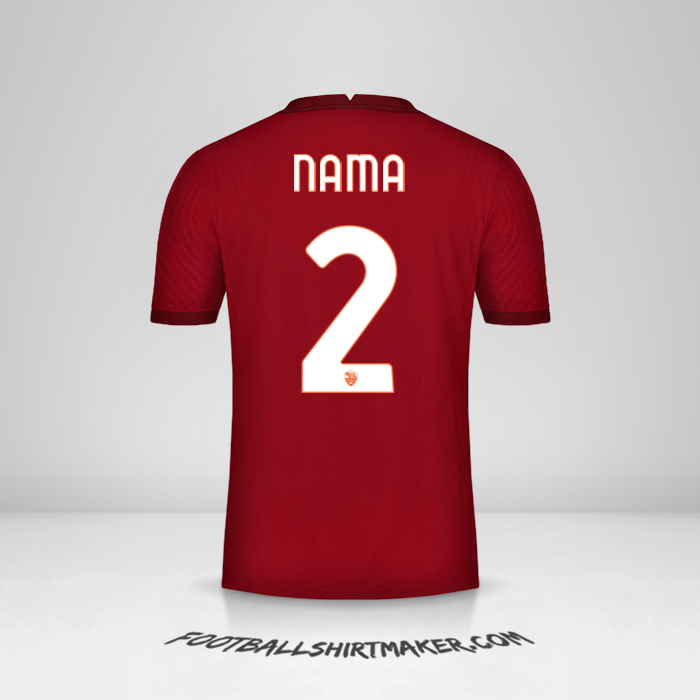 Jersey AS Roma Cup 2020/21 -  nama - 2