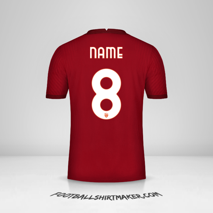 Jersey AS Roma Cup 2020/21 -  name - 8