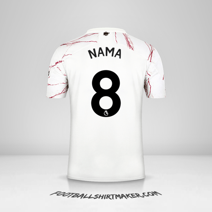 Jersey Arsenal 2020/21 Alternatif -  nama - 8