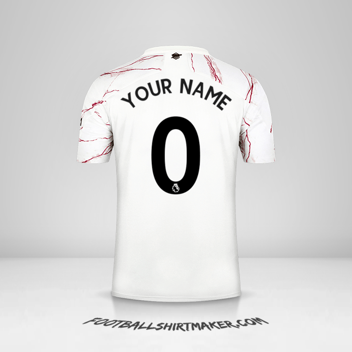 Jersey Arsenal 2020/21 II -  your name - 0
