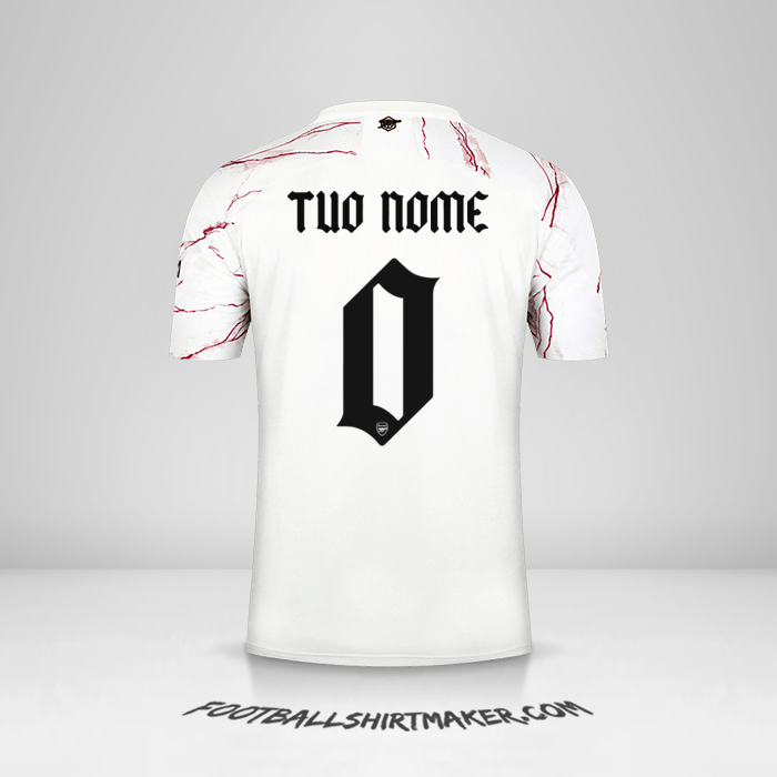 Maglia Arsenal Cup 2020/21 II -  tuo nome - 0