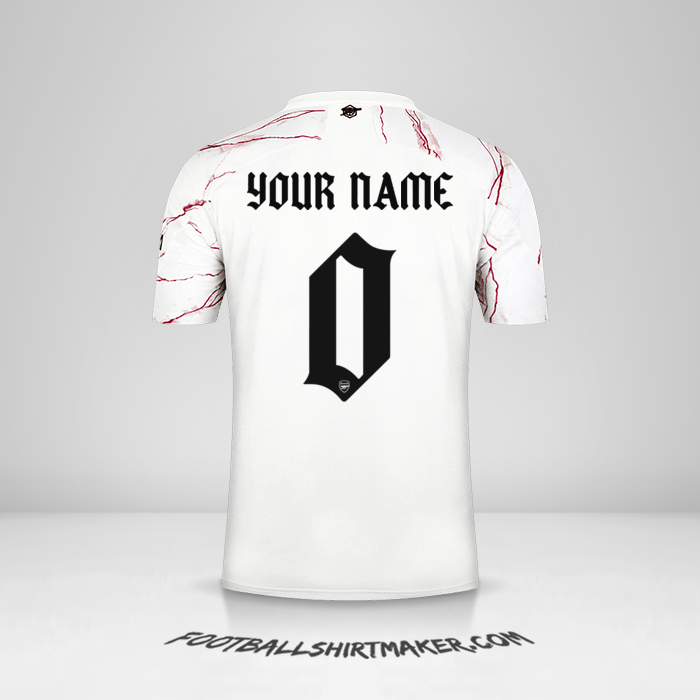Jersey Arsenal Cup 2020/21 II -  your name - 0
