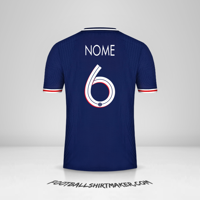 Camisola Paris Saint Germain Cup 2020/21 -  nome - 6