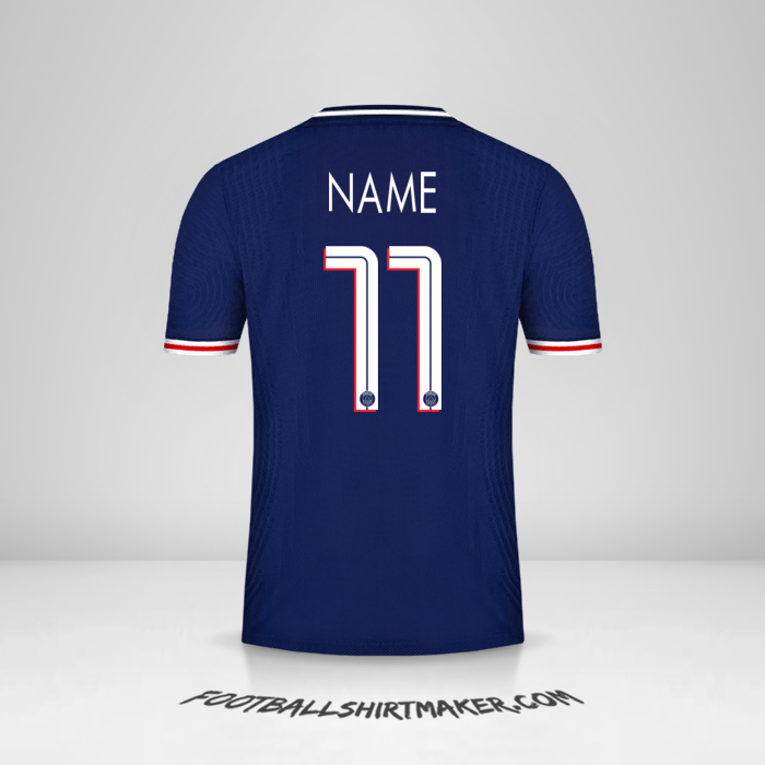 Trikot Paris Saint Germain Cup 2020/21 -  name - 11
