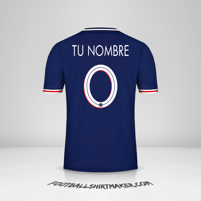 Jersey Paris Saint Germain Cup 2020/21 -  tu nombre - 0