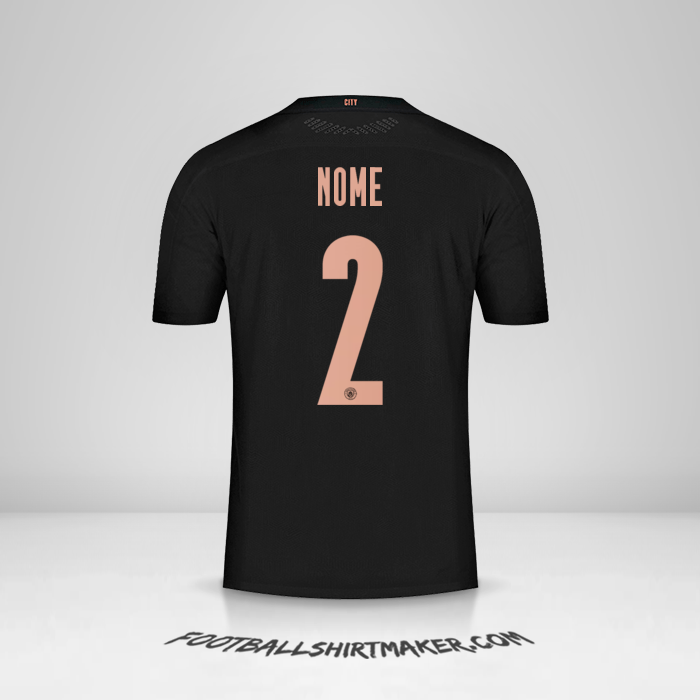 Camisa Manchester City Cup 2020/21 Alternativa -  nome - 2