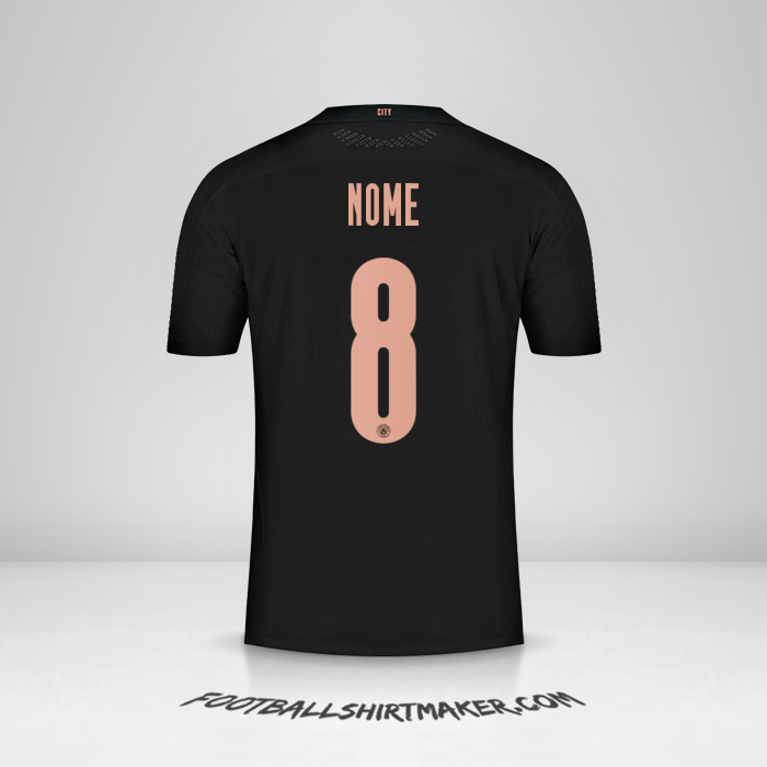 Camisola Manchester City Cup 2020/21 Alternativa -  nome - 8