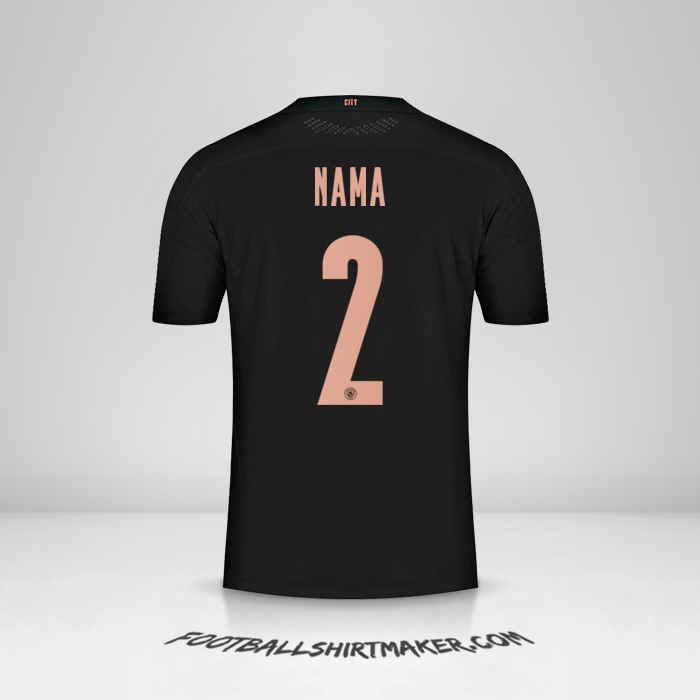 Jersey Manchester City Cup 2020/21 Alternatif -  nama - 2