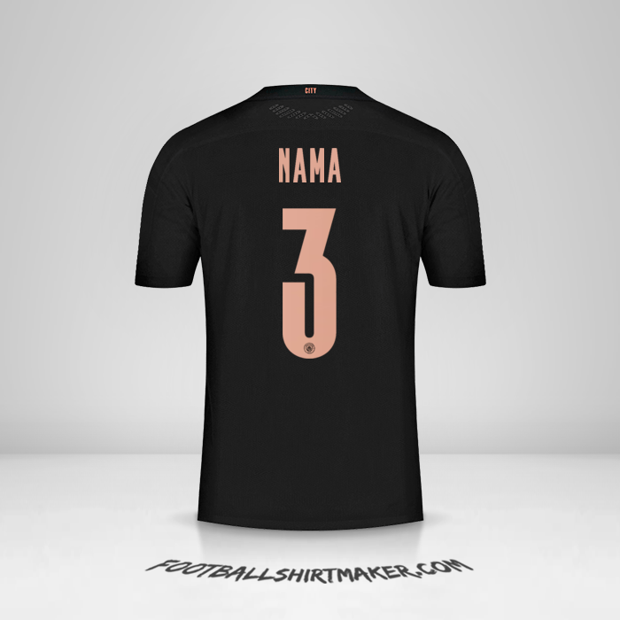 Jersey Manchester City Cup 2020/21 Alternatif -  nama - 3