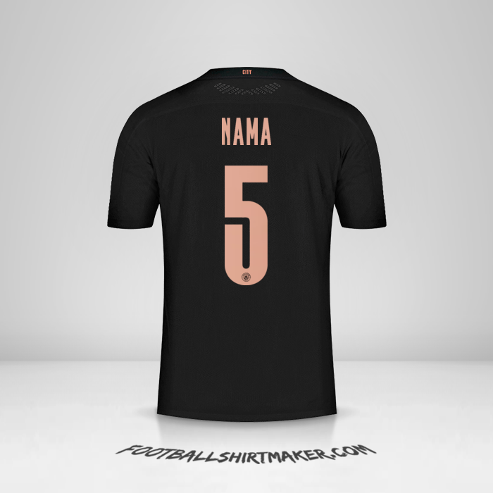 Jersey Manchester City Cup 2020/21 Alternatif -  nama - 5