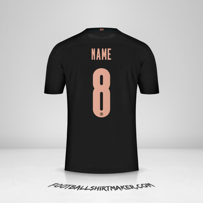 Jersey Manchester City Cup 2020/21 Away -  name - 8