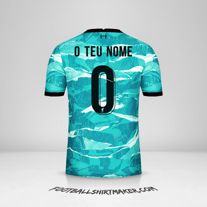 Camisola Liverpool FC Cup 2020/21 II -  o teu nome - 0