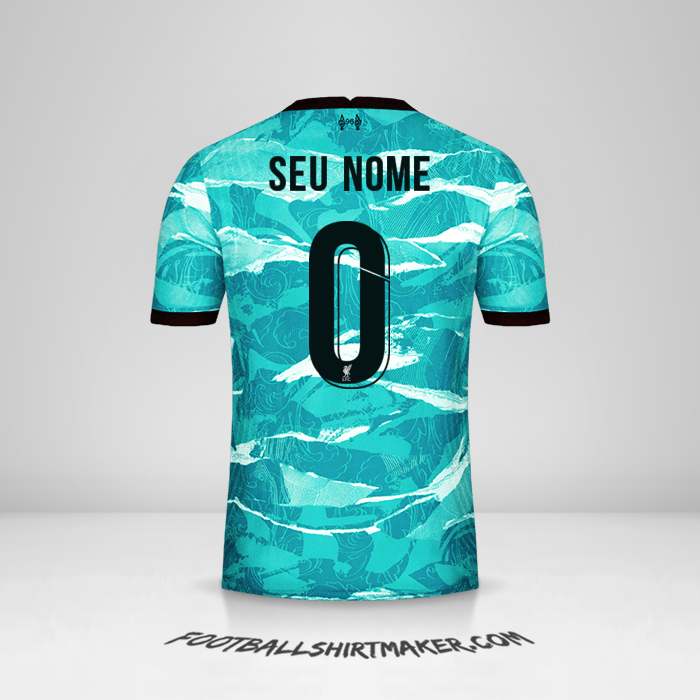 Camisa Liverpool FC Cup 2020/21 II -  seu nome - 0