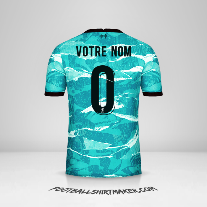 Maillot Liverpool FC Cup 2020/21 II -  votre nom - 0