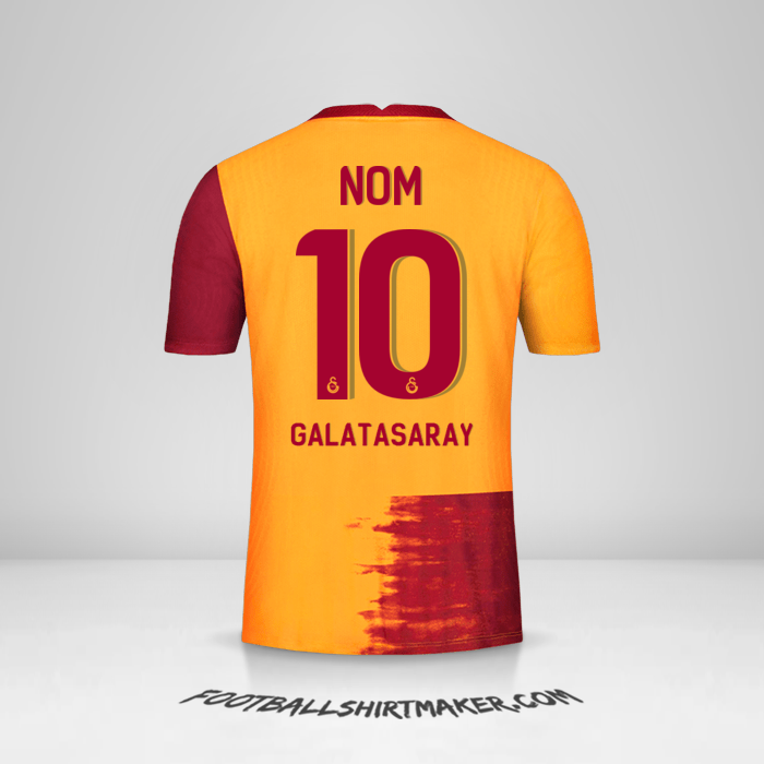 Maillot Galatasaray SK Cup 2020/21 -  nom - 10