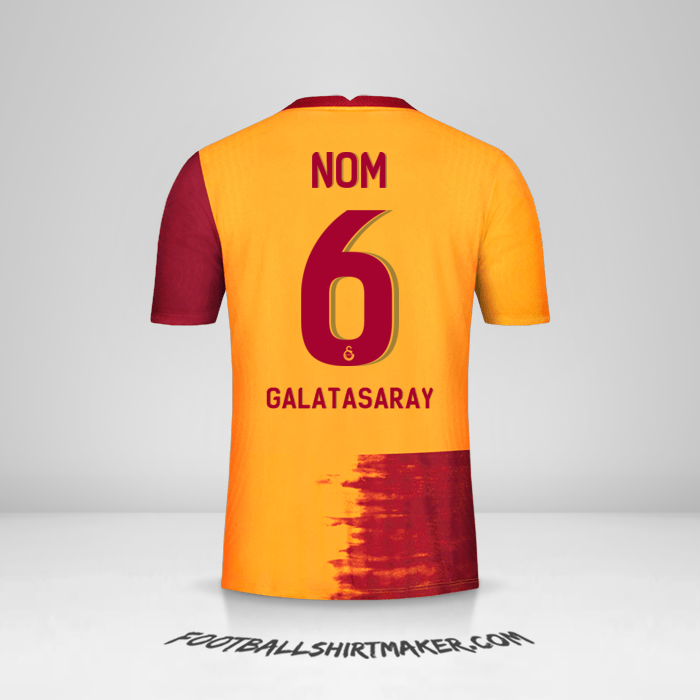 Maillot Galatasaray SK Cup 2020/21 -  nom - 6