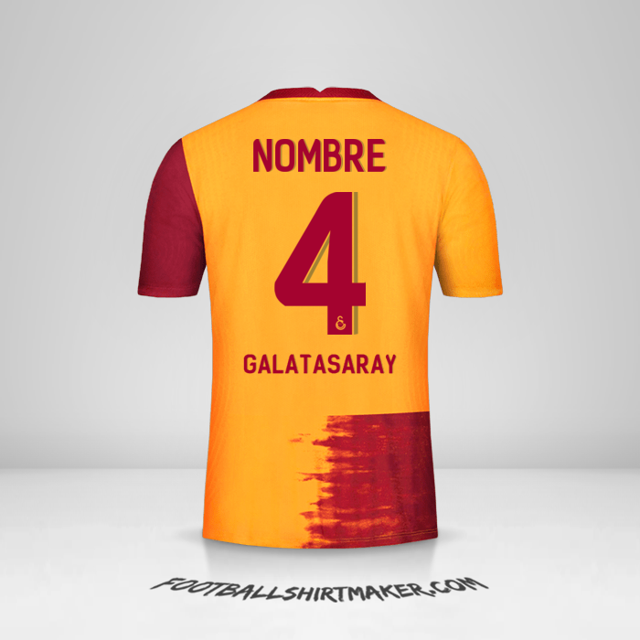 Camiseta Galatasaray SK Cup 2020/21 -  nombre - 4