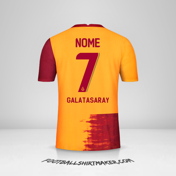 Camisola Galatasaray SK Cup 2020/21 -  nome - 7