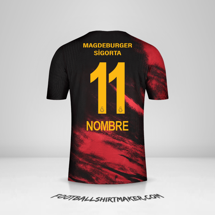 Jersey Galatasaray SK 2020/21 Visita -  nombre - 11