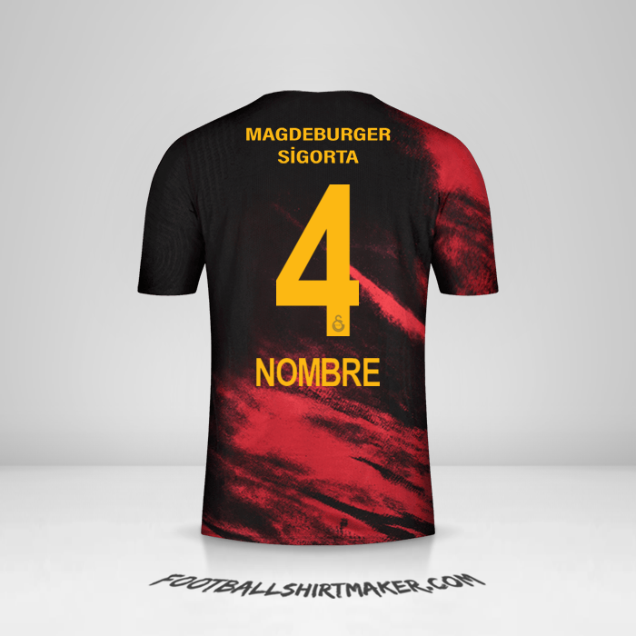 Jersey Galatasaray SK 2020/21 Visita -  nombre - 4