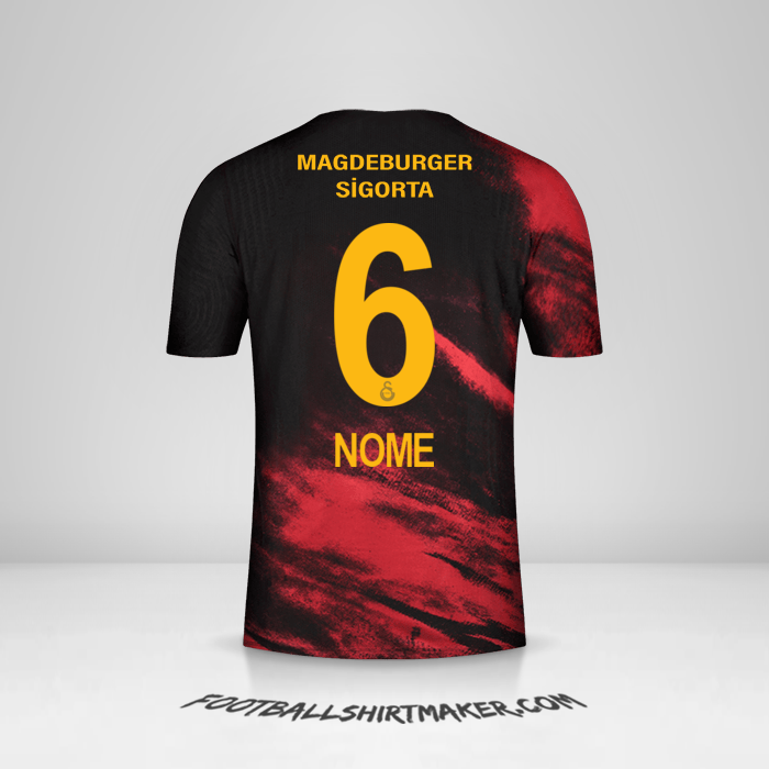 Camisa Galatasaray SK 2020/21 Alternativa -  nome - 6
