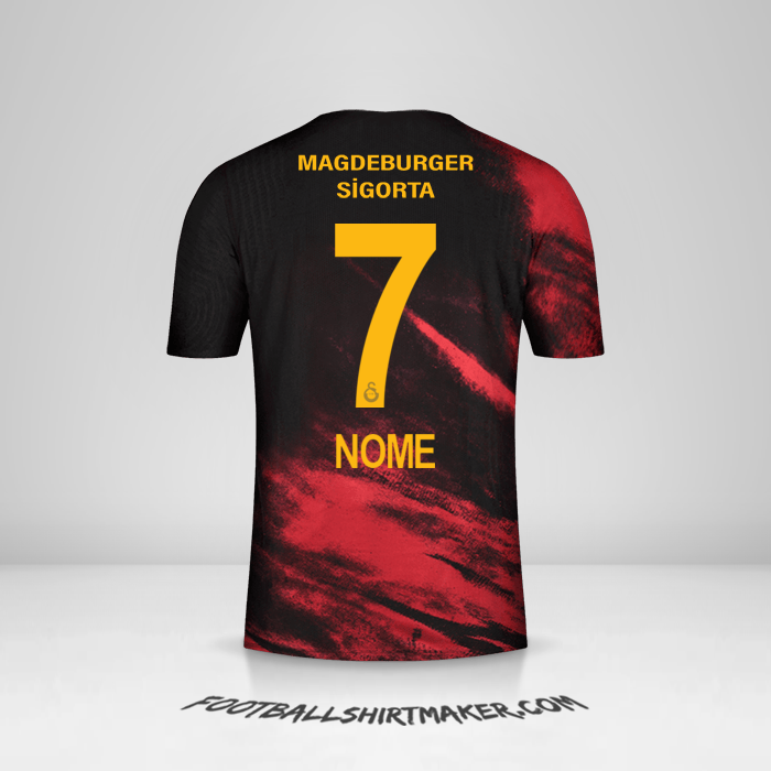 Camisa Galatasaray SK 2020/21 Alternativa -  nome - 7