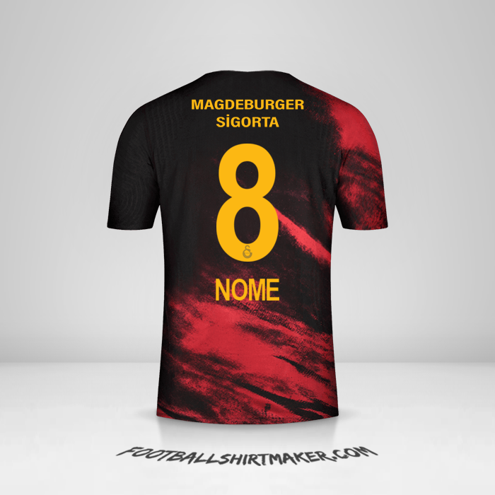 Maglia Galatasaray SK 2020/21 Seconda -  nome - 8