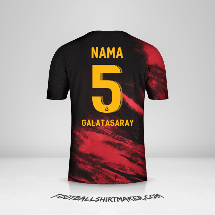 Jersey Galatasaray SK Cup 2020/21 Alternatif -  nama - 5