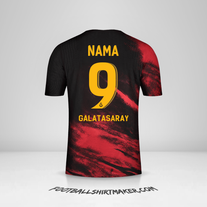 Jersey Galatasaray SK Cup 2020/21 Alternatif -  nama - 9